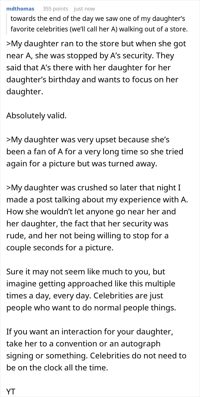 Karen Mom Gets Mad As A Famous Person Doesn't Pay Attention To Her Daughter In A Store, Bashes Her On Social Media In Return