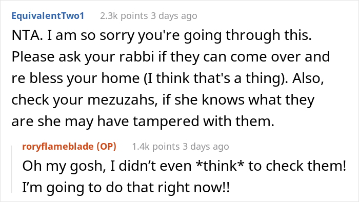 &ldquo;I Took Her Key&rdquo;: Mom Gets Banned From Her 24 Y.O. Daughter&rsquo;s House For Purposefully &ldquo;Sabotaging Her Kosher Kitchen&rdquo;