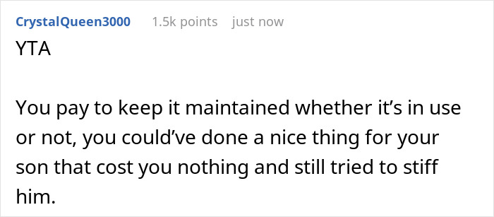 &ldquo;[Am I The Jerk] For Asking My Son And His STBW To Pay To Spend Their Honeymoon In My Winter Cabin?&rdquo;