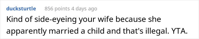 "Am I A Jerk For Telling My Wife That Leaving Her Used Pad In My Brother's Place Was Inappropriate?"
