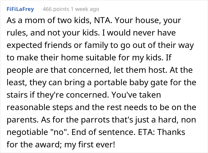 &ldquo;They Will Simply Have To Keep An Eye On Their Kids&rdquo;: Family Members Are Enraged At This Woman Who Refused To Childproof Her House For Their Kids