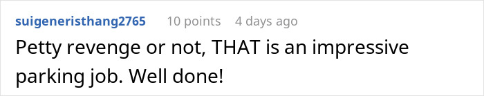 Guy Spots Two Cars Taking Up Multiple Spaces So Nobody Parks Next To Them, Finds A Satisfying Way To Get His Point Across Guy Spots Two Cars Taking Up Multiple Spaces So Nobody Parks Next To Them, Finds A Satisfying Way To Get His Point Across