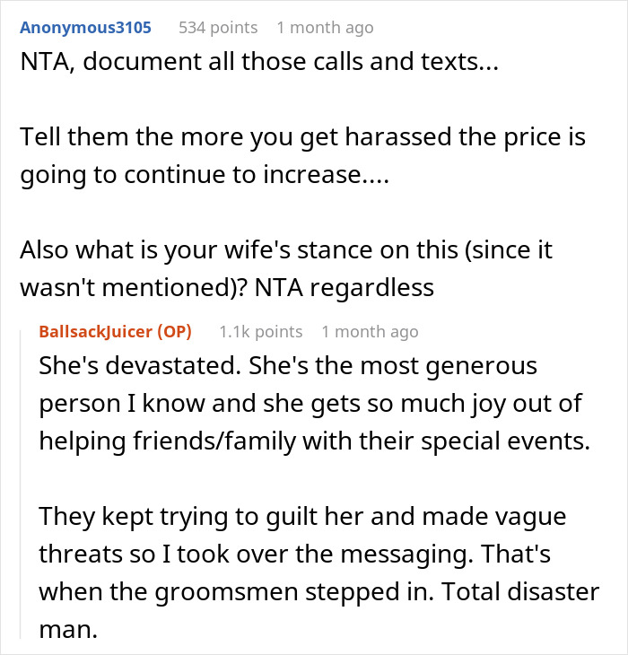 &ldquo;We&rsquo;ve Spent Close To $2,000 On All The Materials&rdquo;: Relatives Invoice Bride After Finding Out They Weren&rsquo;t Invited To The Wedding