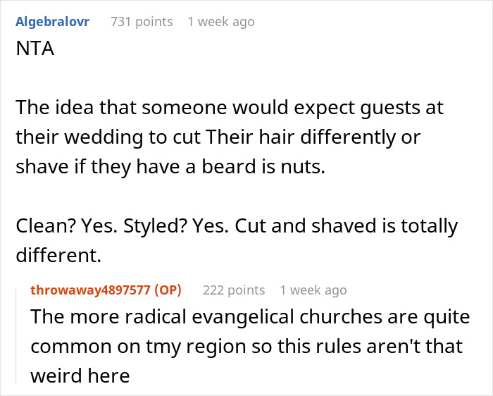 Guy Doesn&rsquo;t Plan On Cutting His Long Hair For His Sister&rsquo;s Wedding To Conform To His BIL&rsquo;s Religion