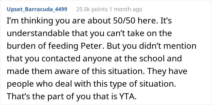 Woman Confronts Son's BFF's Mother After She Learns That Her Boy Was Cut Off From Their Shared Lunch To Save Money