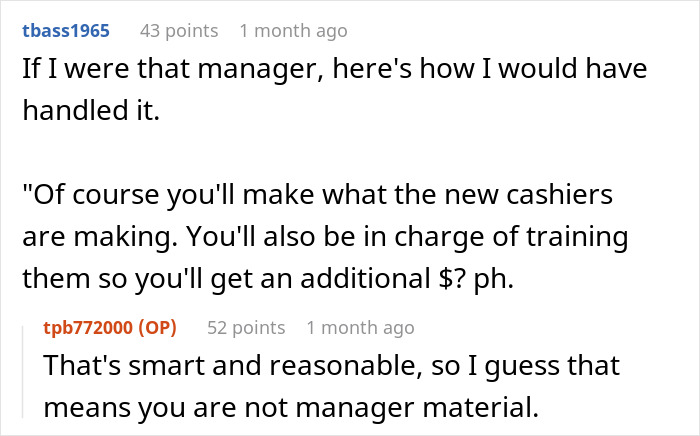 &ldquo;Only For New Hires? Fine&rdquo;: Manager Decides To Hire People At A Higher Rate Than Long-Standing Employees Earn, Gets A Dose Of Malicious Compliance
