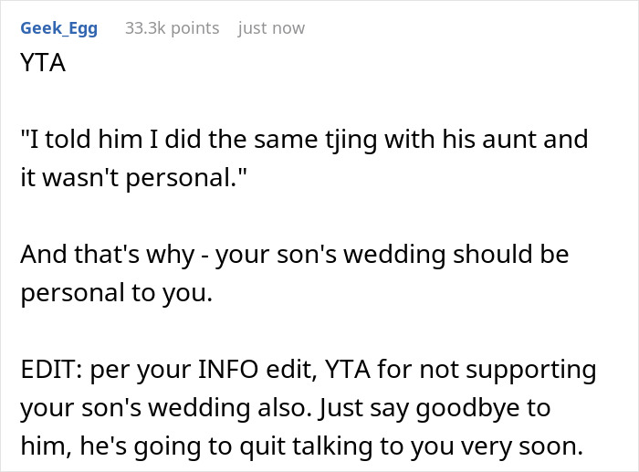 &ldquo;[Am I The Jerk] For Asking My Son And His STBW To Pay To Spend Their Honeymoon In My Winter Cabin?&rdquo;