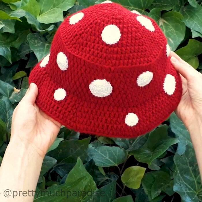 Making A Mushroom Bucket Hat