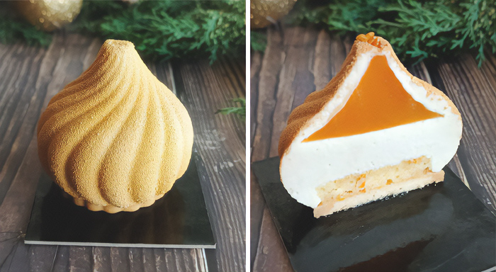 Golden Christmas Ornament