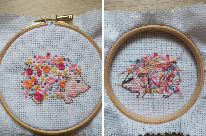 A Hedgehog For My Mum's Spring Birthday