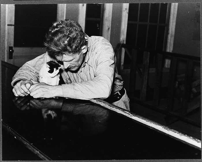 Man In A Bar (Saturday Night) In Craigville, Minnesota 1937