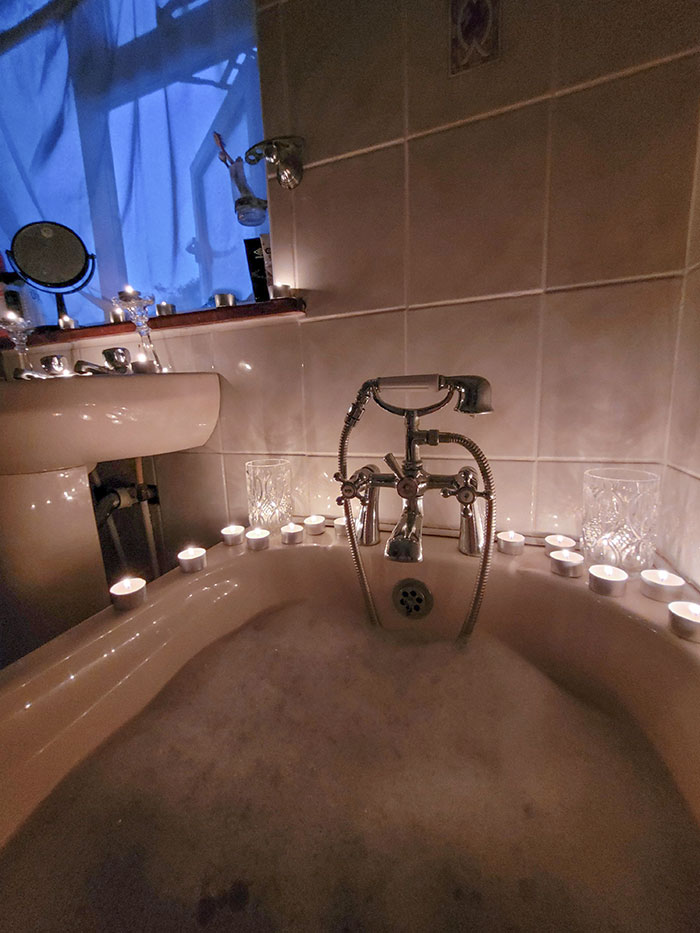 I'm 7 Months Into A Complicated Pregnancy And Mentioned To My Husband That I Was Thinking Of Having A Bath. I Came Home To This