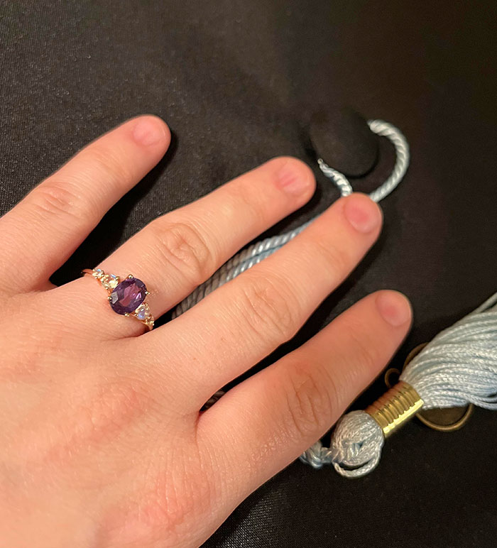 I Graduated With My Master’s Yesterday And Then Was Surprised With A Proposal After The Ceremony