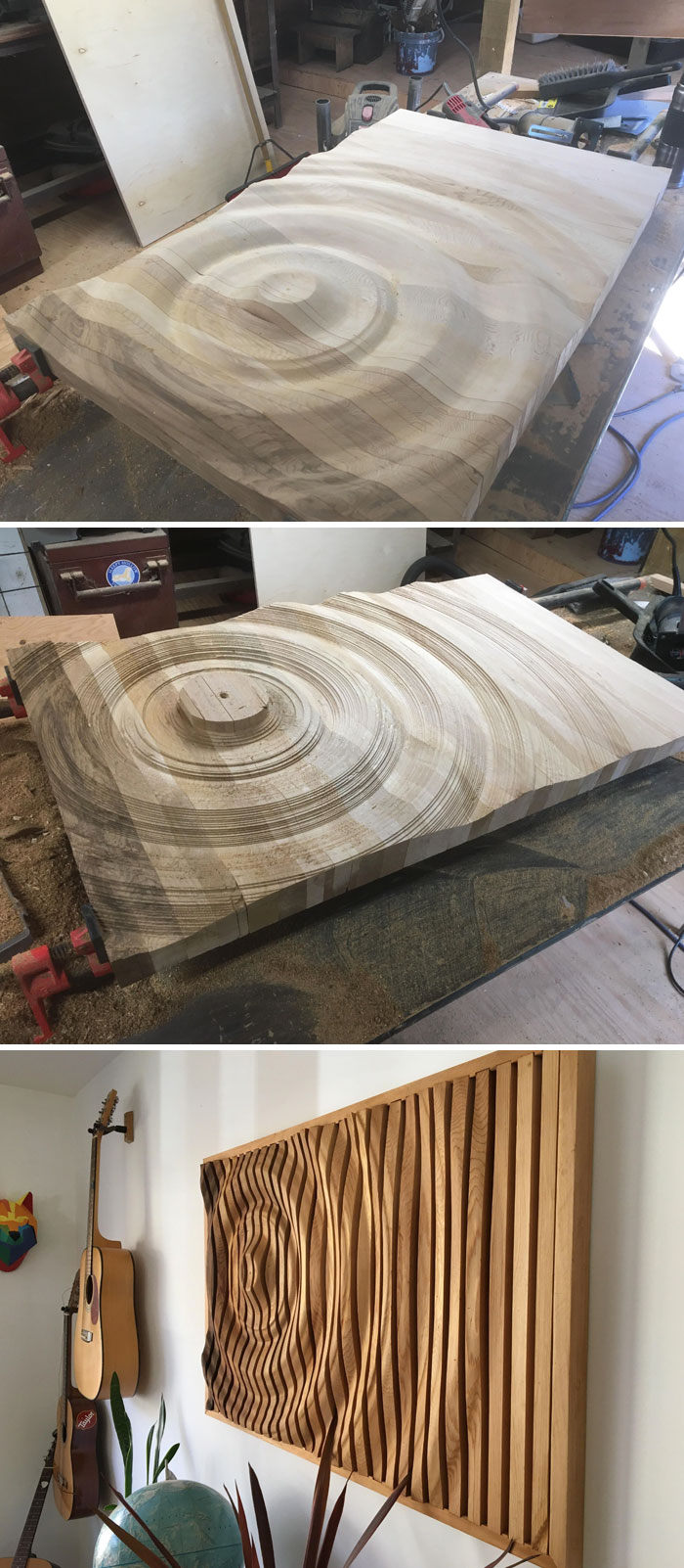 My Latest Piece Made From Clear Cedar Scraps From A Deck We Built Not Long Ago. A Little V-Day Gift For My Wife