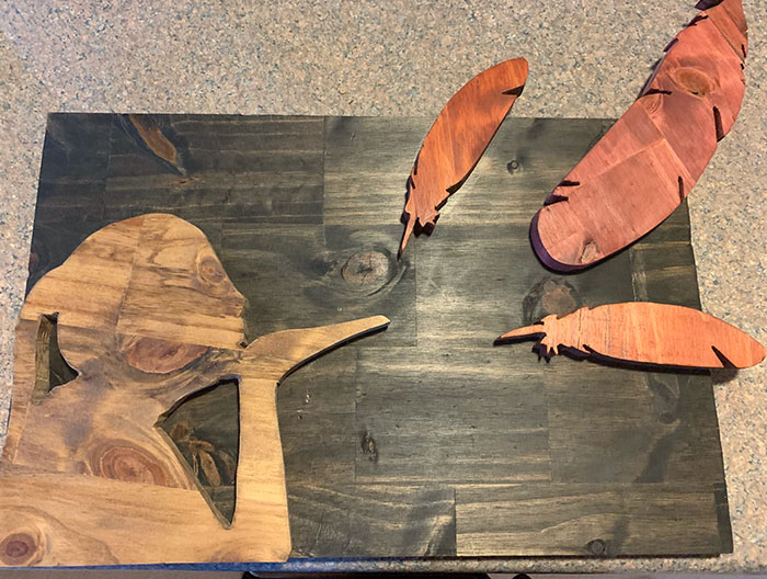 My Husband Made This For Me While I Was On Vacation. I Had No Idea He Had Such Talent