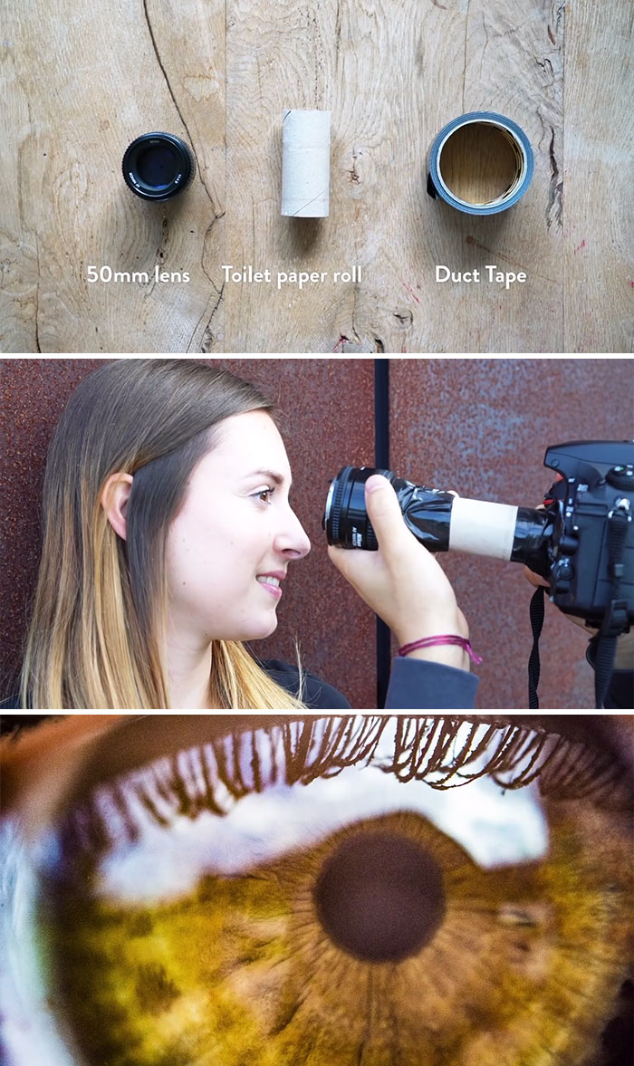 Easy Macro Lens Hack