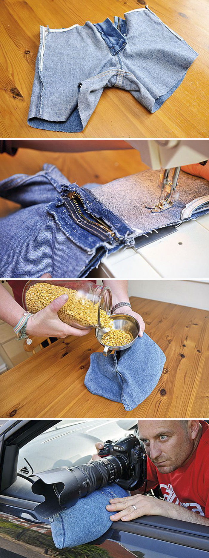 Reduce Camera Shake With A Bag Of Lentils