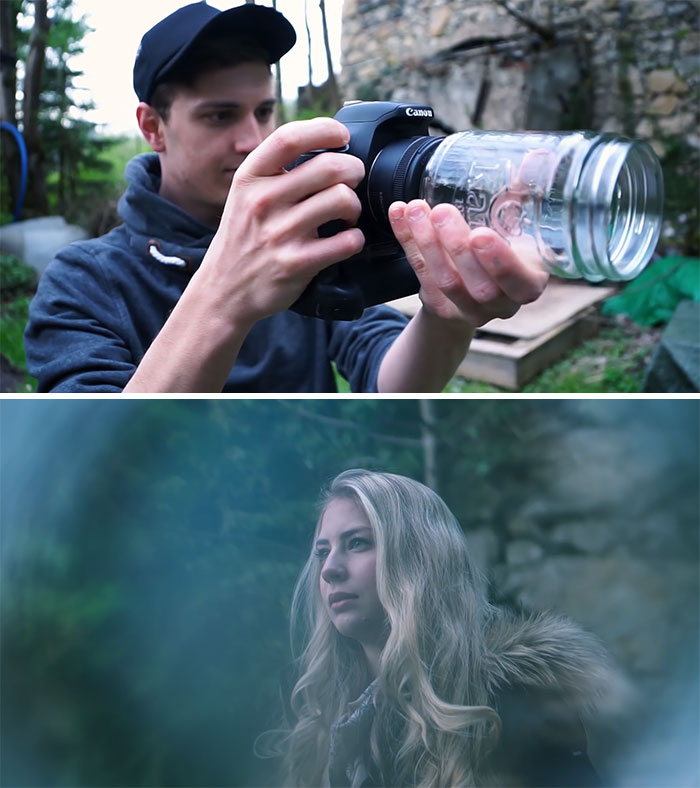 Use Drinking Glasses As A Lens Filter