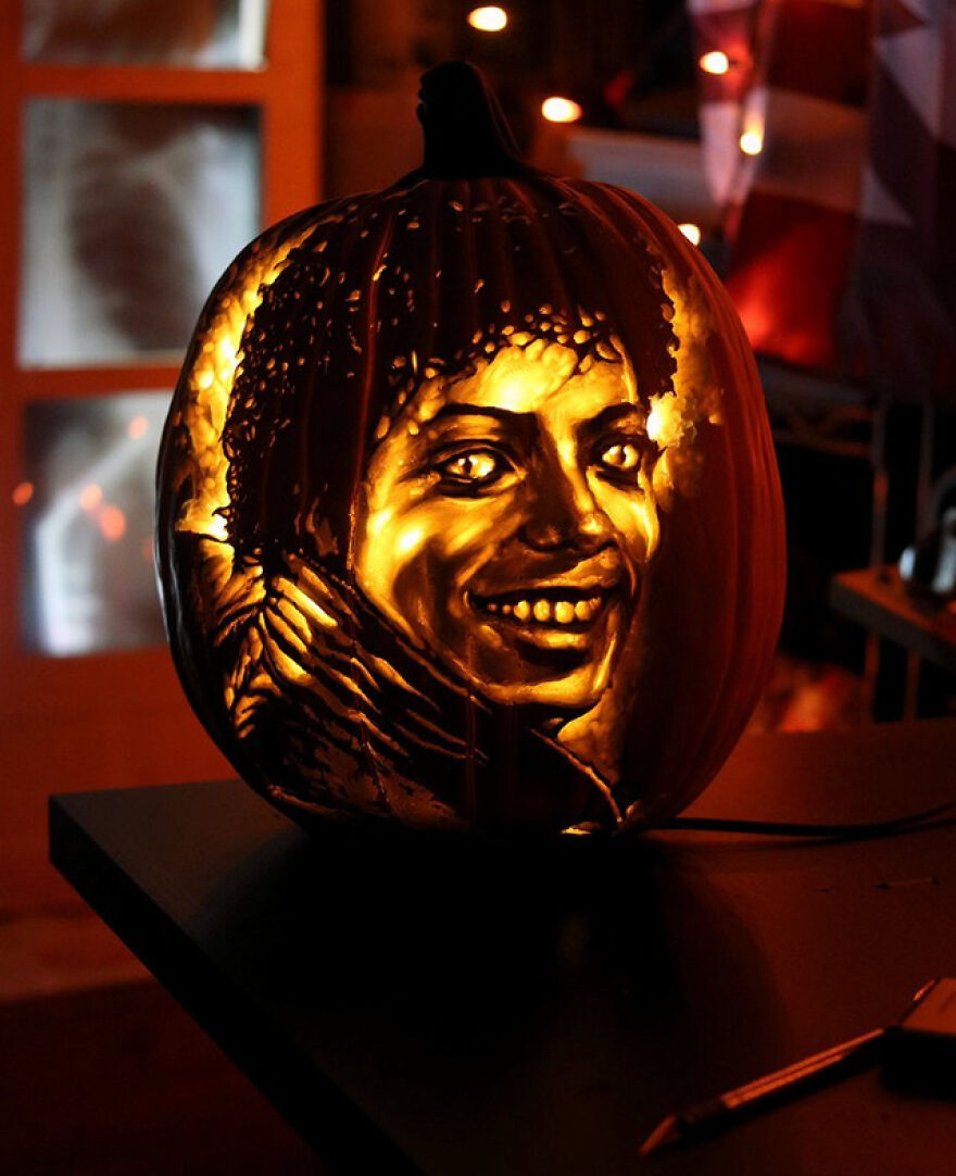 This Artist Takes Pumpkin Carving To Another Level And It's Scarily Good
