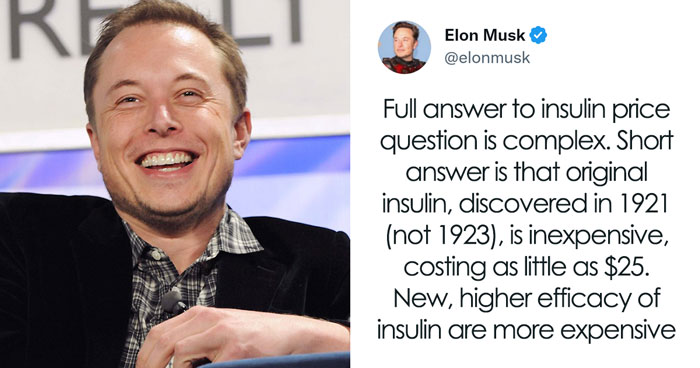 Bernie Sanders Calls Out Company Purposefully Raising Insulin Prices, When Elon Musk Tries To Defend Them, Twitter Corrects His Facts