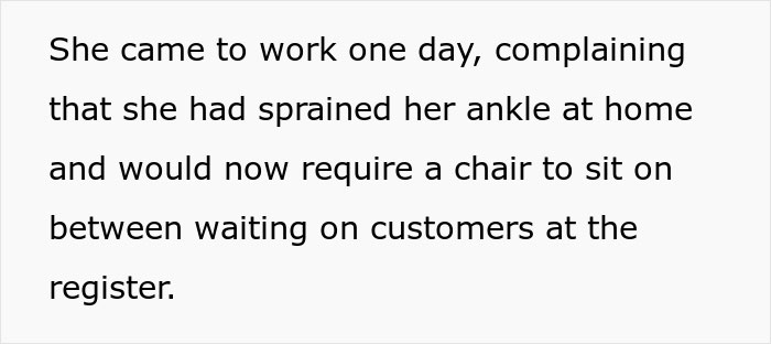 The Internet Applauds This Woman For Exposing Entitled Colleague Who&rsquo;d Been Faking A "Sprained Ankle" For 2&frac12; Weeks