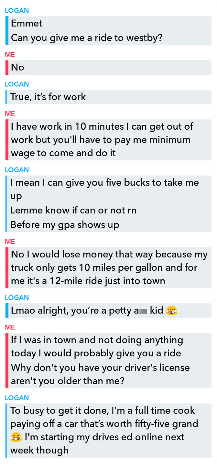 My Boyfriend's Conversation With One Of His Old Buddies