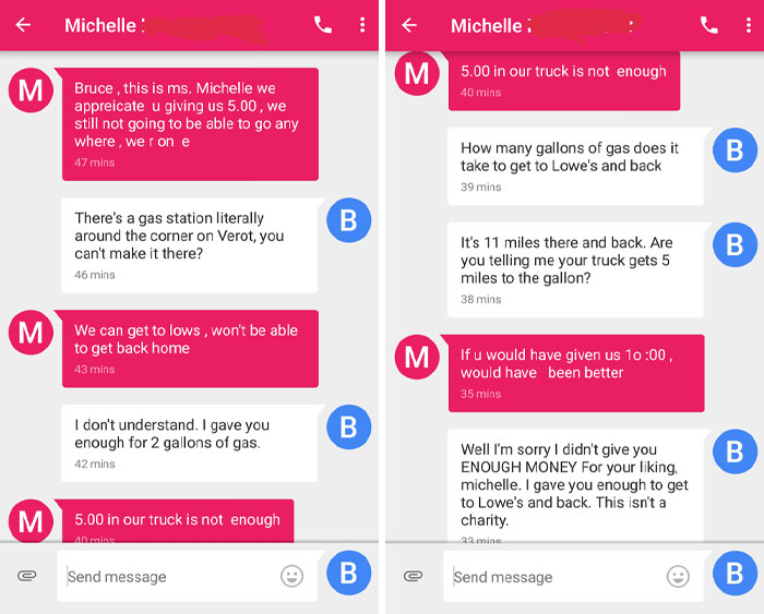 I'm A Landlord. This Is What I Get For Giving My Tenants Money For The Gas