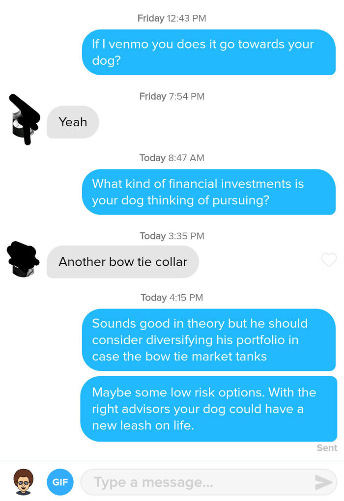 When She Lists Her Venmo In Her Bio