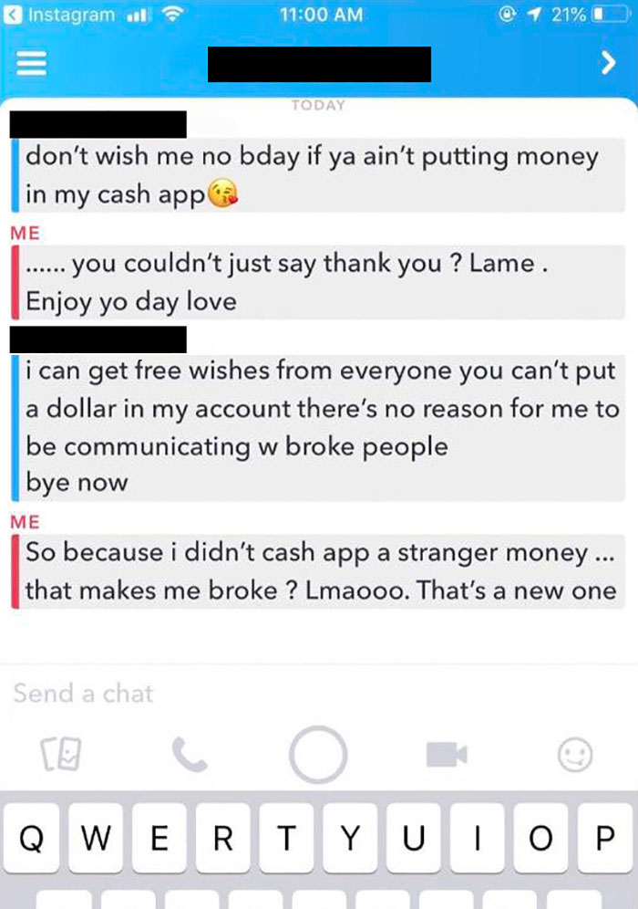 No Broke Boy Birthday Wishes