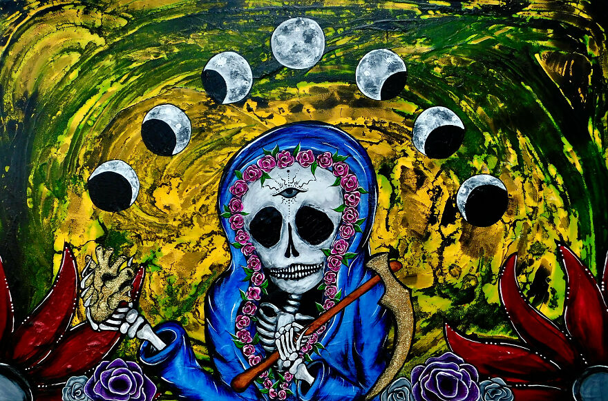 Paintings That Capture Macabre And Playful Dualities Of Life