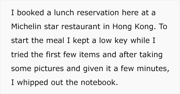 21 Y.O. Guy Went To A Michelin Star Restaurant And Pretended To Be A Food Critic, Goes Viral Online