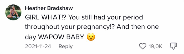 Woman Unexpectedly Gives Birth To A "Frat Baby" After Going To ER Thinking Her Appendix Is Bursting As She Had No Symptoms Woman Unexpectedly Gives Birth To A "Frat Baby" After Going To ER Thinking Her Appendix Is Bursting As She Had No Symptoms