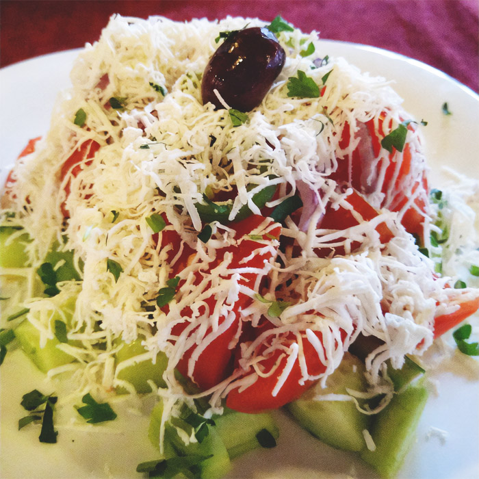 Bulgaria, Shopska Salad