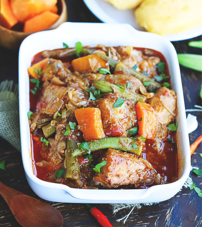 Angola, Moamba De Galinha