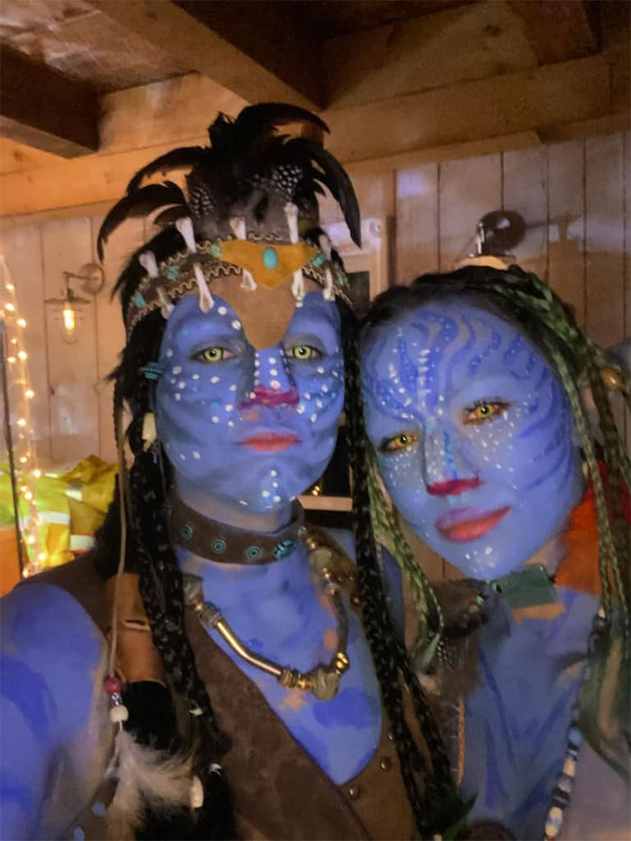 After 7 Hours Prep. My Girls Won 1st Place At Their Halloween Party