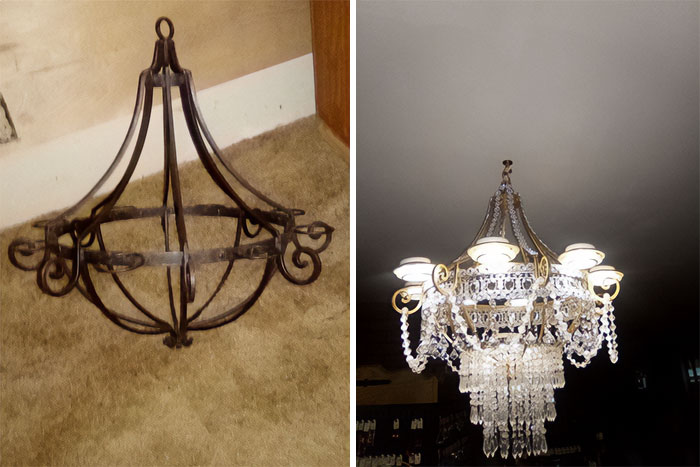 I Found This Old Very Heavy Piece Of Wrought Iron At A Flea Market For $10.00, Knowing I'd Figure Out Something To Do With It