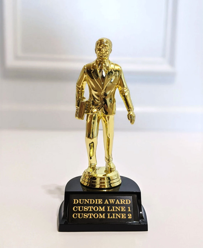 Personalized Dundie Award