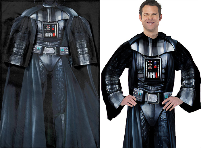 Star Wars Comfy Blanket With Sleeves