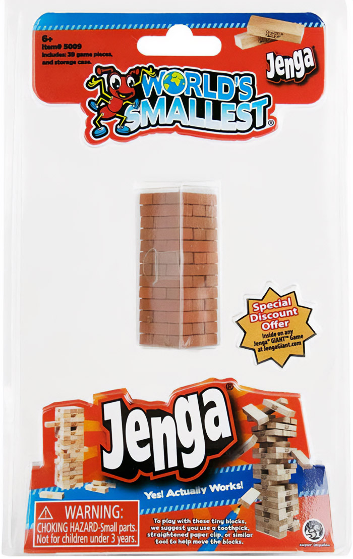 World's Smallest Jenga