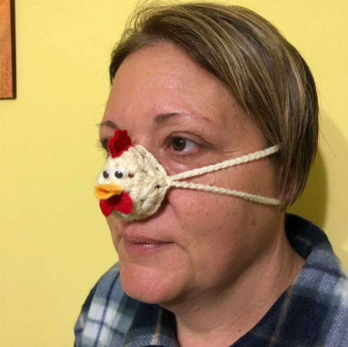 Chicken Beak Nose Warmer