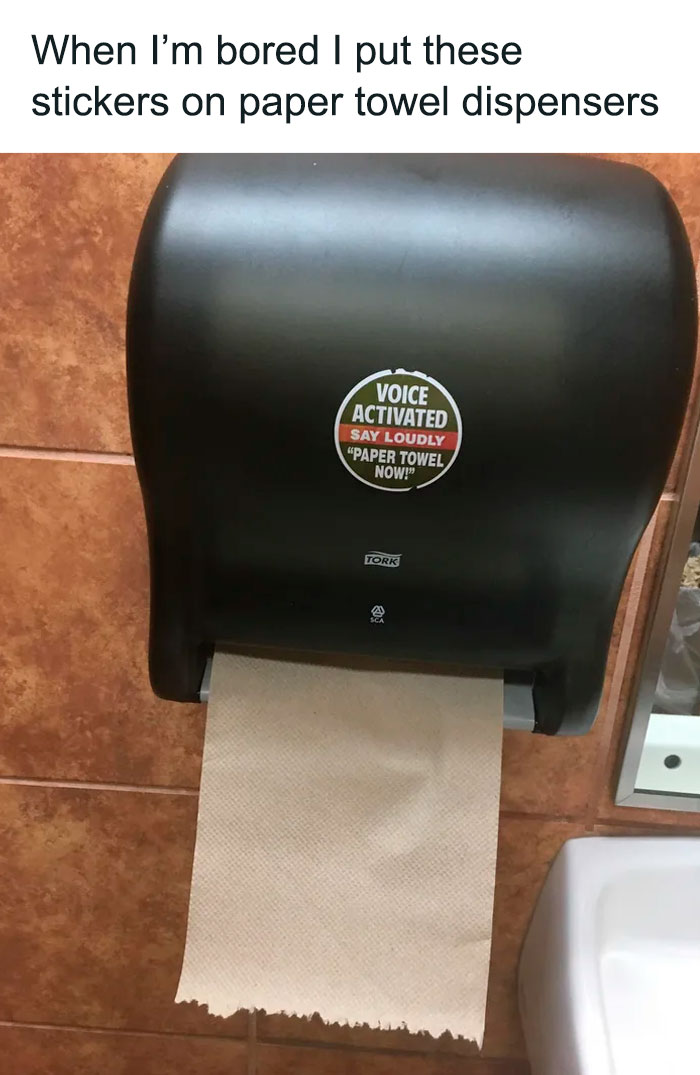 There Should Also Be A “Say Open Sesame“ On The Restroom Door