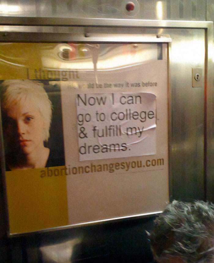 Anti Abortion Ad On Public Transit