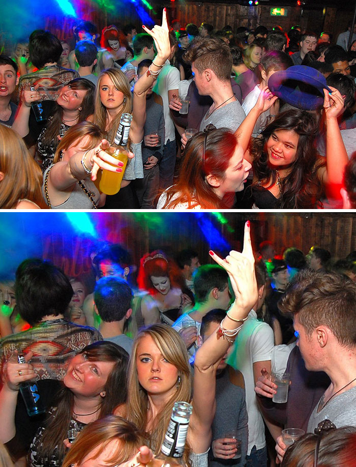 Clicking Through A Club's Photos, When Suddenly