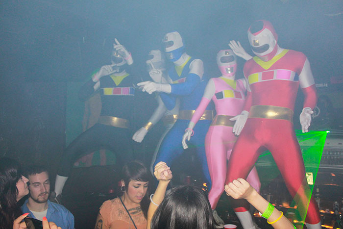So We Decided To Go To The Club As Power Rangers