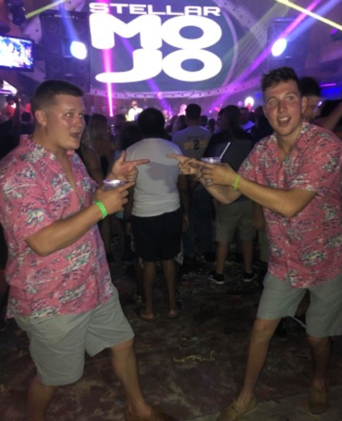 I Ran Into A Guy Wearing The Same Exact Outfit As Me At A Club