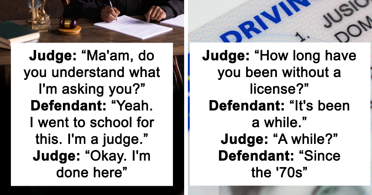 40 Of The Funniest Things People Overheard In Courthouses, As Shared On This Instagram Page (New Posts)