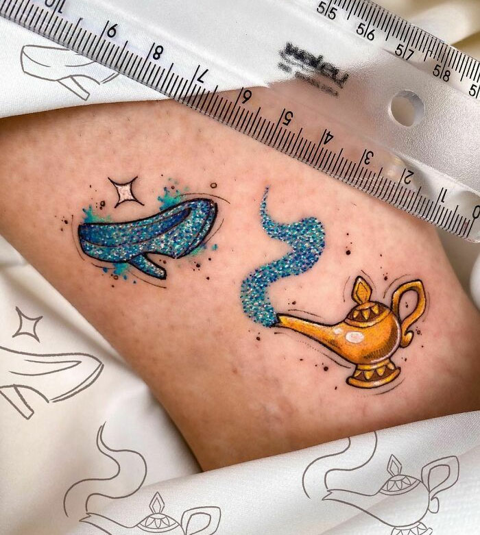 Glitter-Tattoos