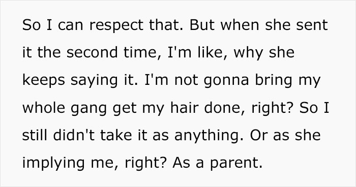 Mom Wants To Know If She&rsquo;s Overreacting After Finding Out From A Hairstylist That She Can&rsquo;t Stay With Her 7 Y.O. Daughter While Her Hair Is Being Done