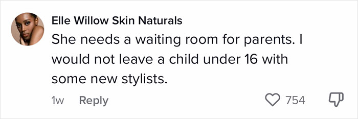 Mom Wants To Know If She&rsquo;s Overreacting After Finding Out From A Hairstylist That She Can&rsquo;t Stay With Her 7 Y.O. Daughter While Her Hair Is Being Done