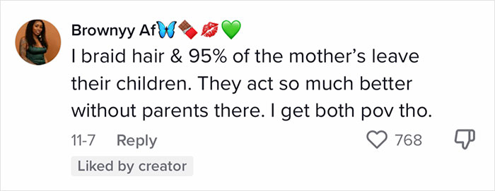 Mom Wants To Know If She&rsquo;s Overreacting After Finding Out From A Hairstylist That She Can&rsquo;t Stay With Her 7 Y.O. Daughter While Her Hair Is Being Done